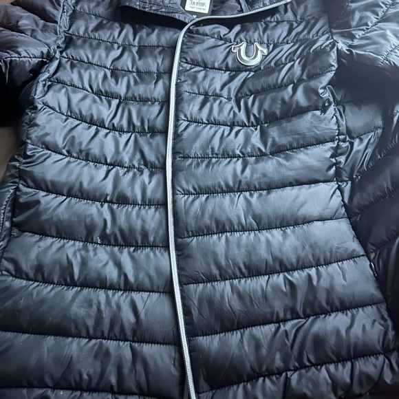 Brand new true religion puff coat size large - Picture 1 of 3
